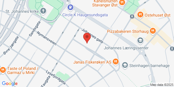 Map displaying event location