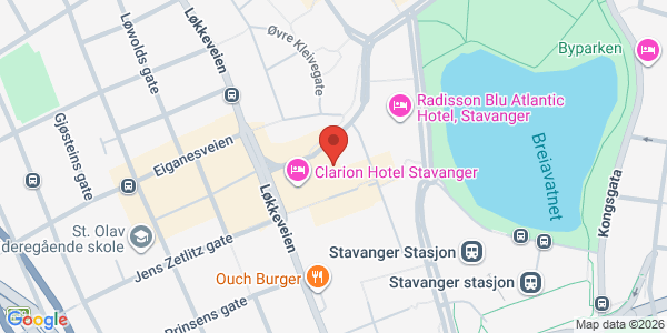 Map displaying event location