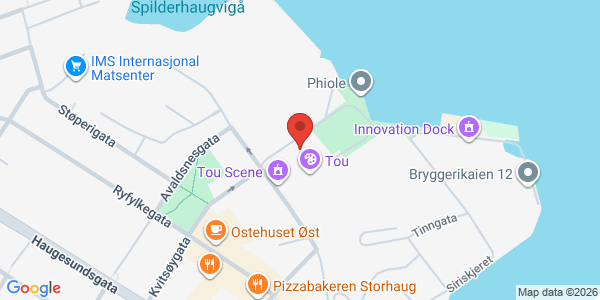 Map displaying event location