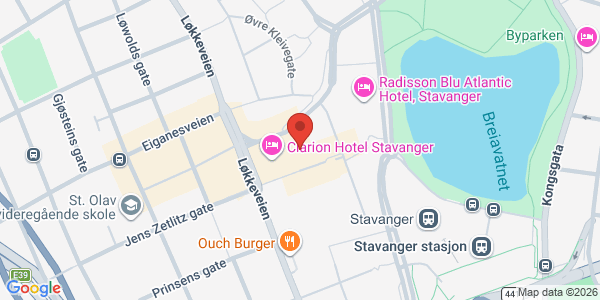Map displaying event location