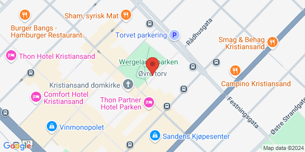 Map displaying event location