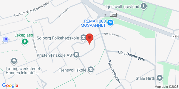 Map displaying event location