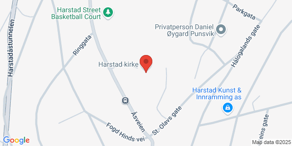 Map displaying event location