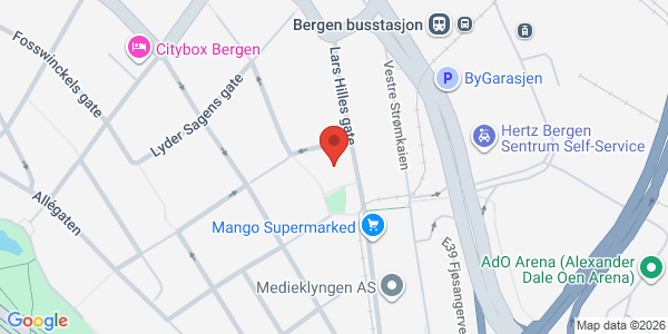 Map displaying event location