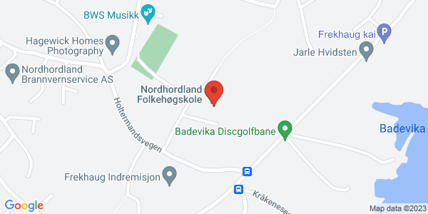 Map displaying event location