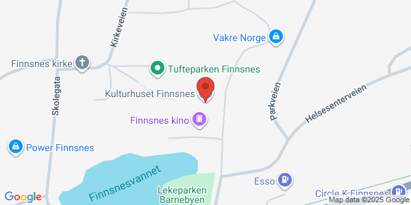 Kart som viser hvor arrangementet foregår