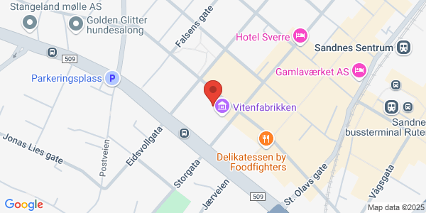 Map displaying event location