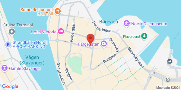 Map displaying event location