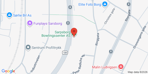 Map displaying event location