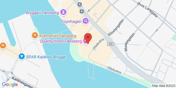 Map displaying event location