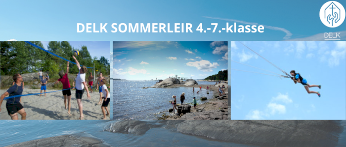 DELK Sommerleir på Knattholmen (venteliste ved bestilling etter 5/5 kl. 13.15, se info nedenfor)