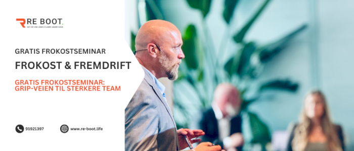 Frokost & Fremdrift – GRIP-veien til sterkere team