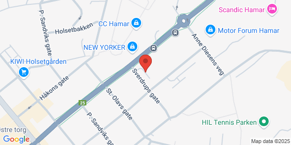 Map displaying event location