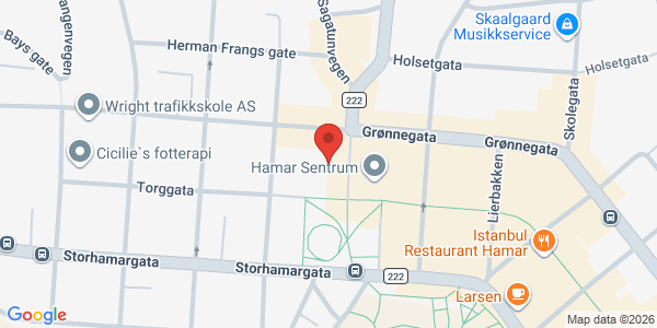 Map displaying event location