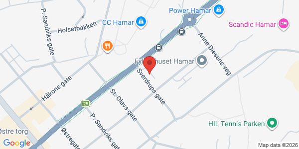Map displaying event location