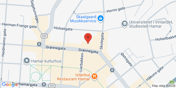Map displaying event location
