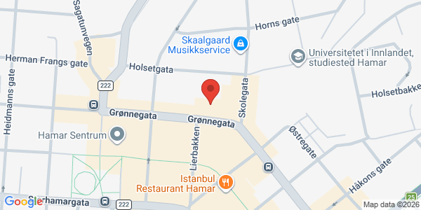 Map displaying event location