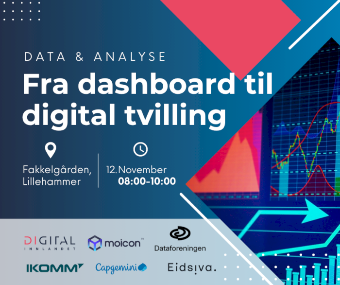 Data og analyse: Fra dashbord til digital tvilling