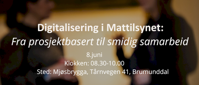 Digitalisering i Mattilsynet: Fra prosjektbasert til smidig samarbeid