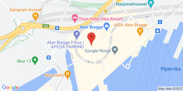 Map displaying event location