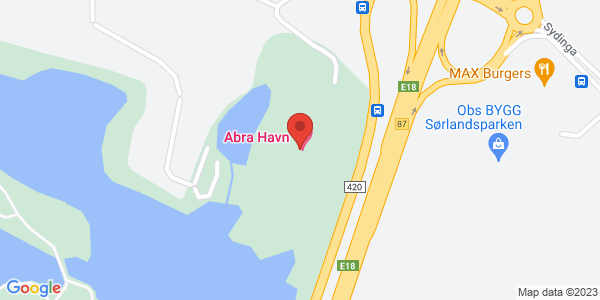 Map displaying event location