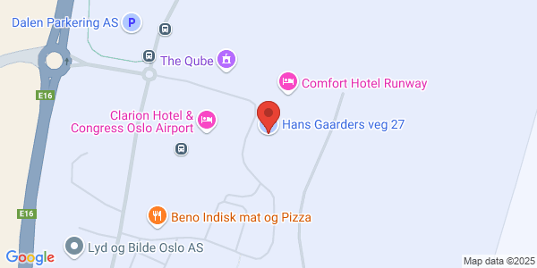 Map displaying event location
