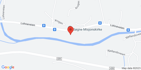 Map displaying event location