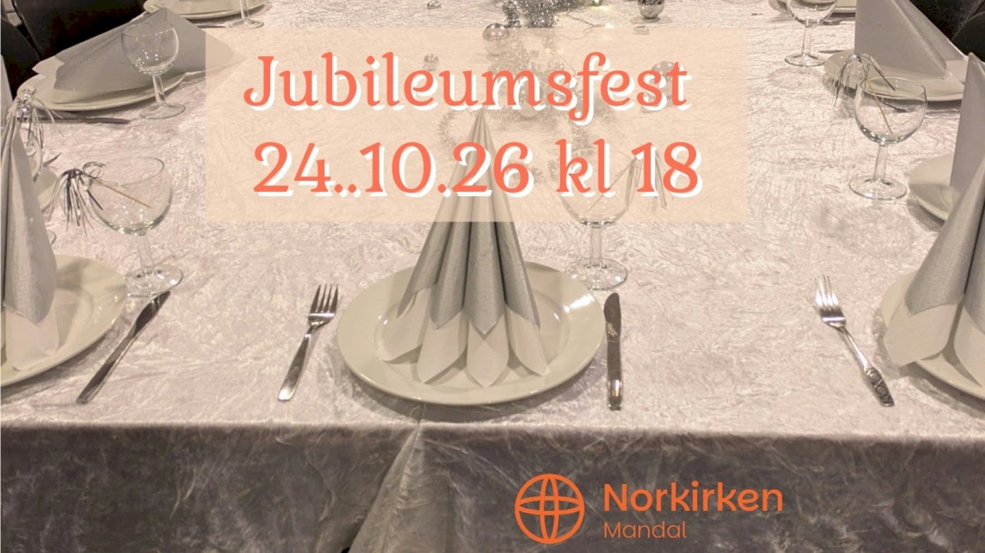 150 års jubileumsfest for Norkirken Mandal