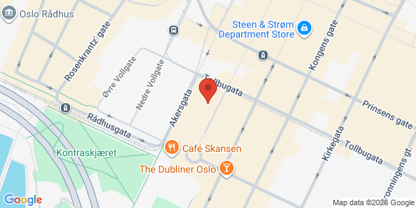 Map displaying event location