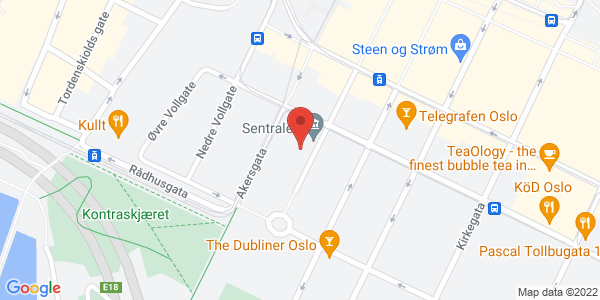 Map displaying event location