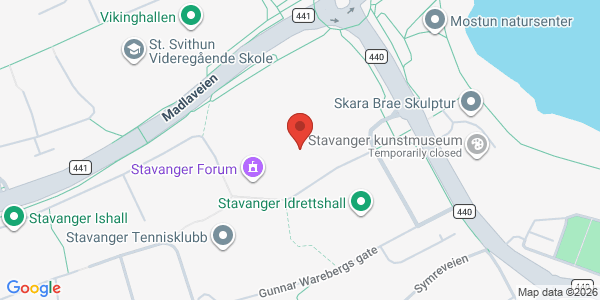 Map displaying event location