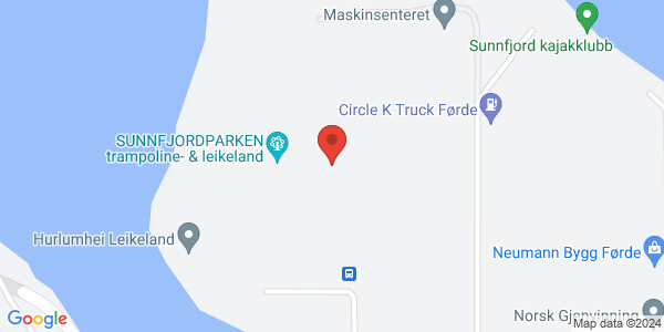 Map displaying event location