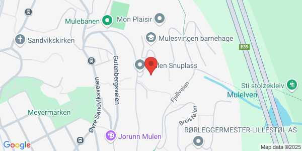 Map displaying event location
