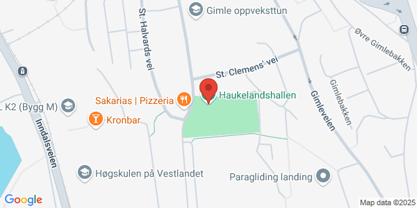 Map displaying event location