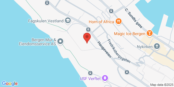 Map displaying event location