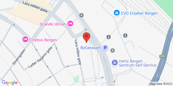 Map displaying event location
