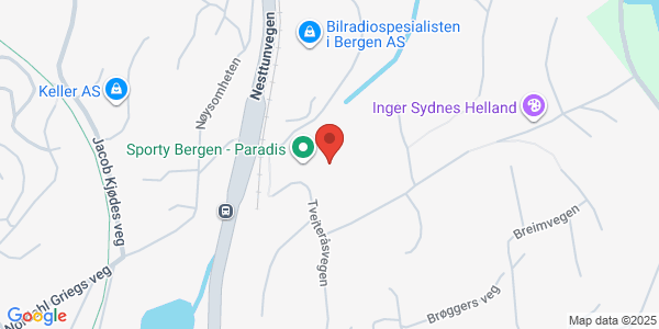 Map displaying event location