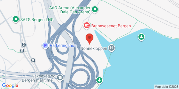 Map displaying event location