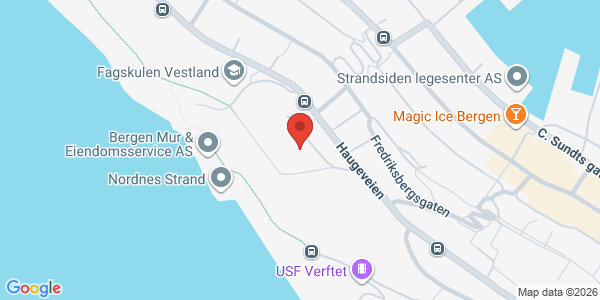 Map displaying event location