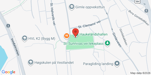 Map displaying event location