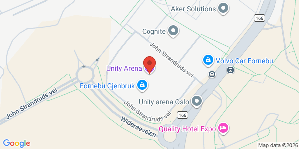 Map displaying event location