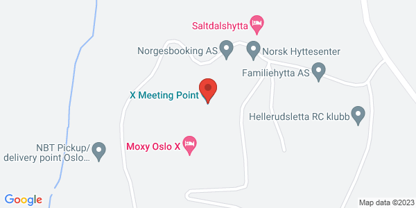 Map displaying event location