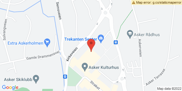 Map displaying event location