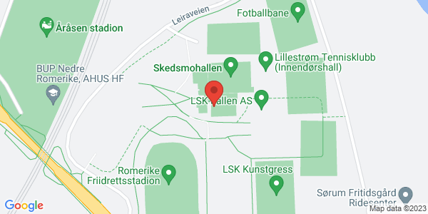 Map displaying event location