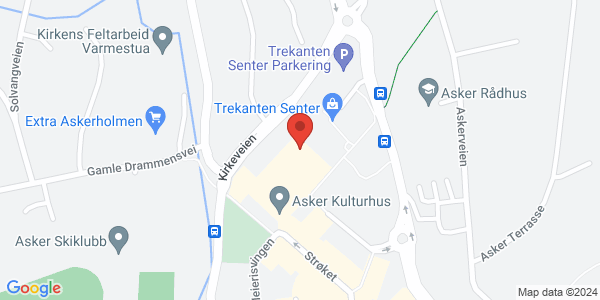 Map displaying event location