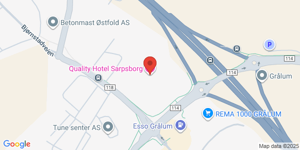 Map displaying event location
