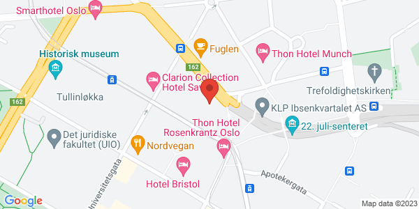Map displaying event location