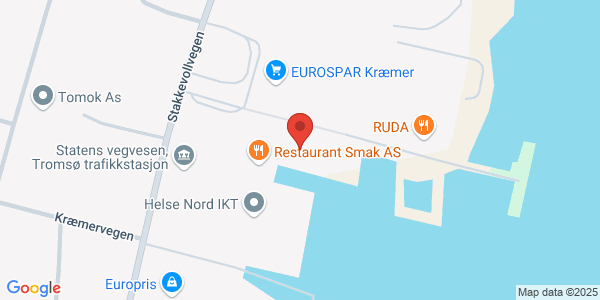 Map displaying event location