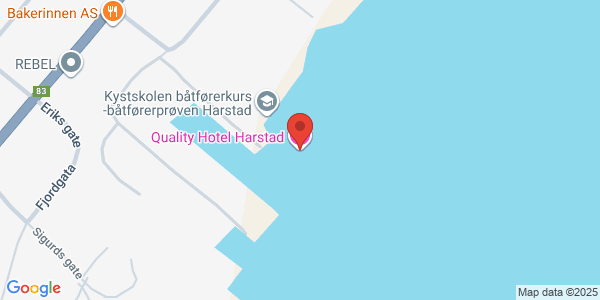 Map displaying event location