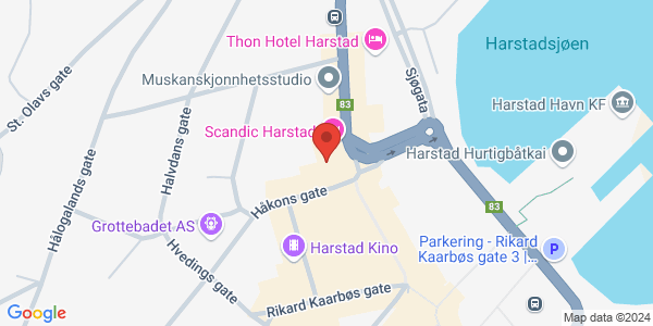 Map displaying event location